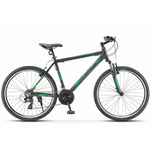 Велосипед Stels Navigator 620 V K010 (17, черный/матовый/зеленый)