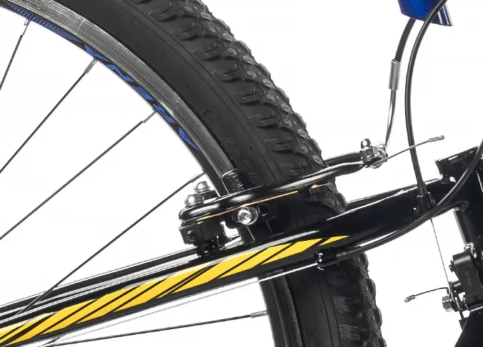 Велосипед ARENA Flame 2.0 2021 (20, синий/желтый)