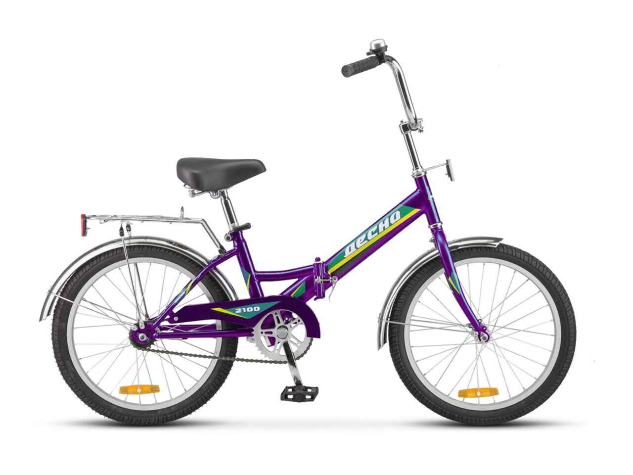 Велосипед Stels Десна 2100 20 Z010 (фиолетовый) LU096065