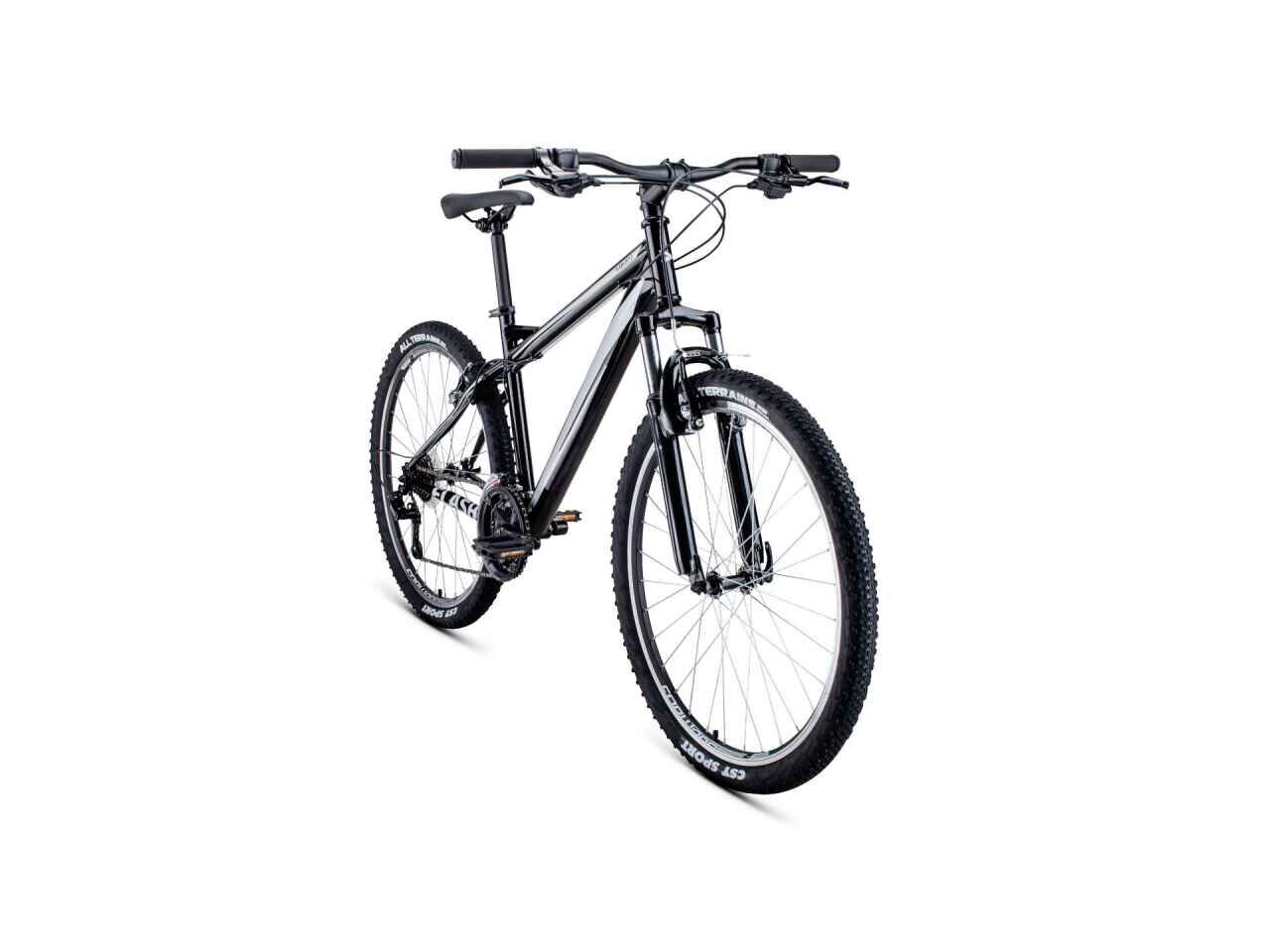 Велосипед Forward Flash 26 1.2 (17, черный/серый, 2022)