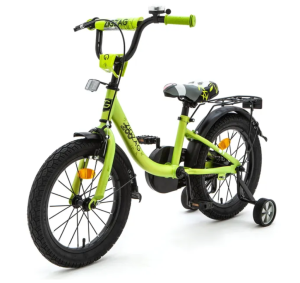 Детский велосипед Zigzag ZOO 16 зеленый (ZG-1684)