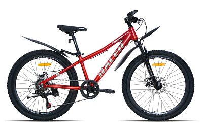 Велосипед Racer Tempo 24 (12, красный глянец, 2026)