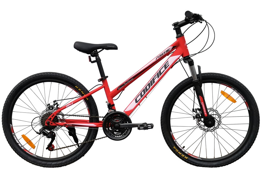 Велосипед Codifice Prime 27.5 (16, красный, 2021)