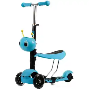 Трехколесный самокат Foxx FXA.SDISCOKIDS.BL21