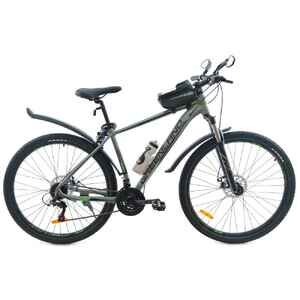 Велосипед GreenLand Oasis 29 2.0 (19, серый/зеленый)