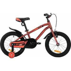 Детский велосипед Novatrack Prime 16 (коричневый, 2019)