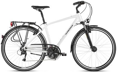 Велосипед Kross Trans 4.0 M 28 L (белый)