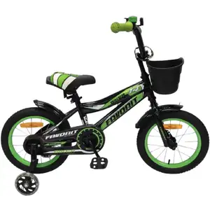Детский велосипед Favorit Biker 14 (черно-зеленый) BIK-14GN