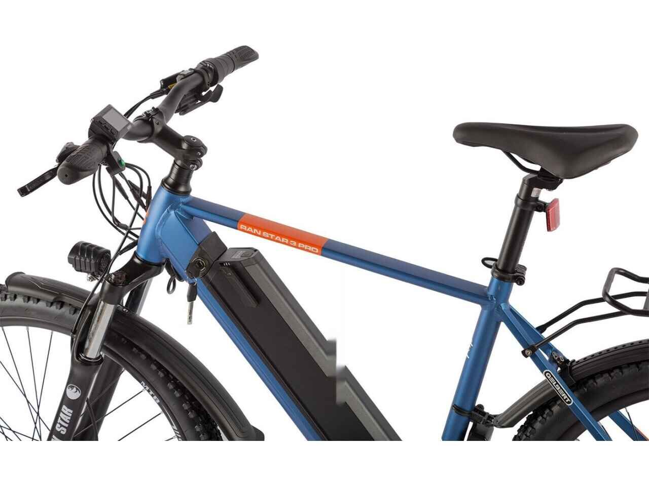 Электровелосипед Gelbert Ran Star 3 PRO (синий) Электровелосипед Gelbert Ran Star 3 PRO (синий)