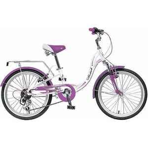 Детский велосипед Novatrack Angel 20 (белый, 2019)