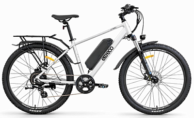 Электровелосипед Eltreco XT 850 (серебристый матовый)