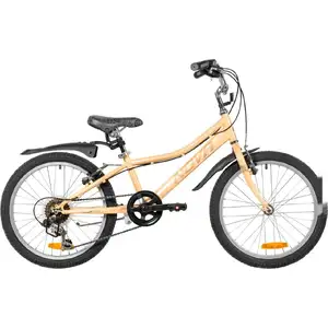 Детский велосипед Novatrack Alice 20 2026 20SH6V.ALICE.YL6 (песочный)