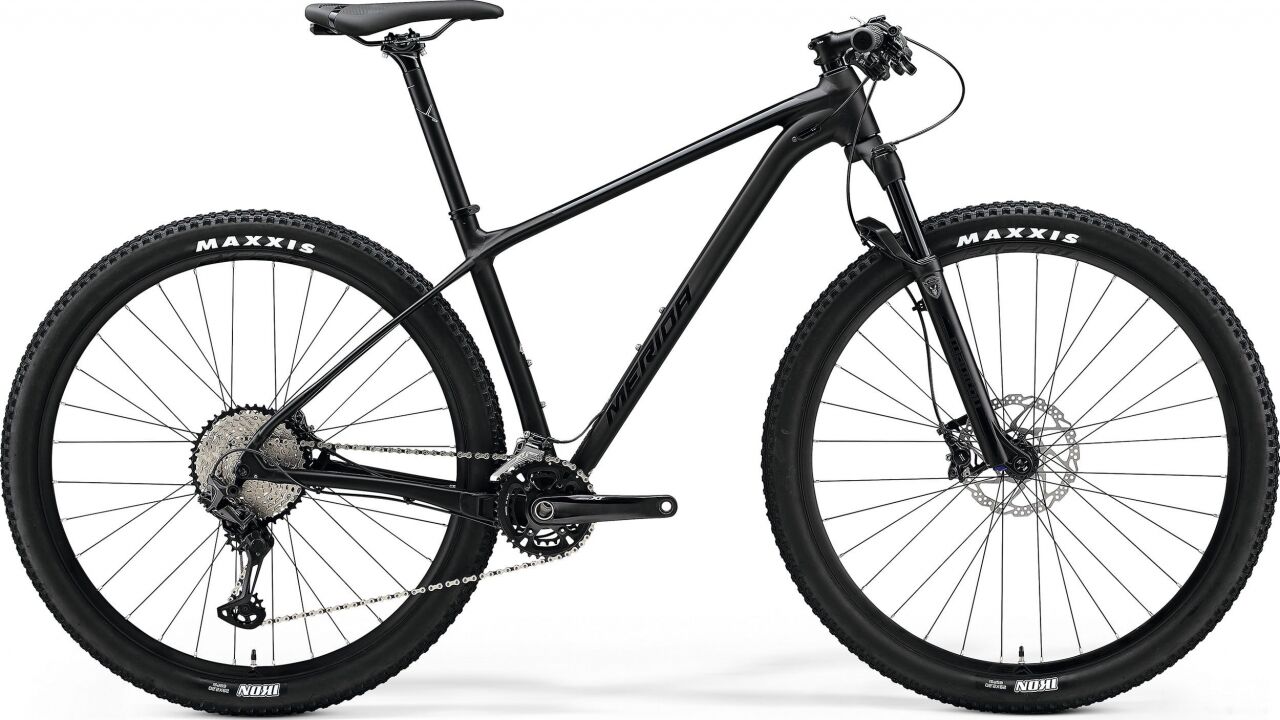 Велосипед Merida Big.Nine 700 S 2021 (матовый черный/глянцевый черный)