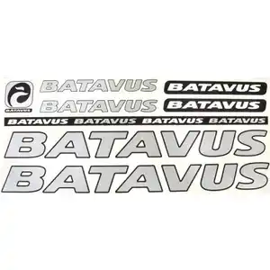 Комплект наклеек No name Batavus (4262 Silver)