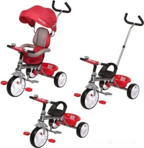 Детский велосипед Moby Kids Blitz 10x8 EVA (красный) Детский велосипед Moby Kids Blitz 10x8 EVA (красный)