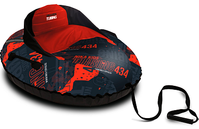 Тюбинг Nika ТБМ1/KK коллаж красный