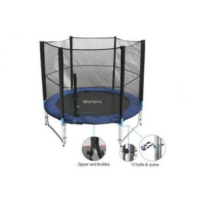 Батут Bebon Sports 14ft-427 см (14480L2YL) с внешней сеткой