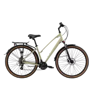 Велосипед Stark Touring 28.2 D LADY (палевый матовый/серый S/15)
