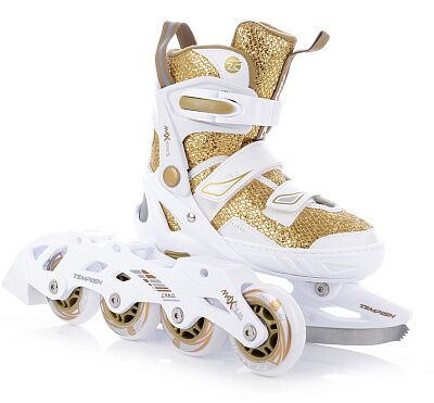Роликовые коньки Tempish Enbo duo girl GOLD р. 37-40