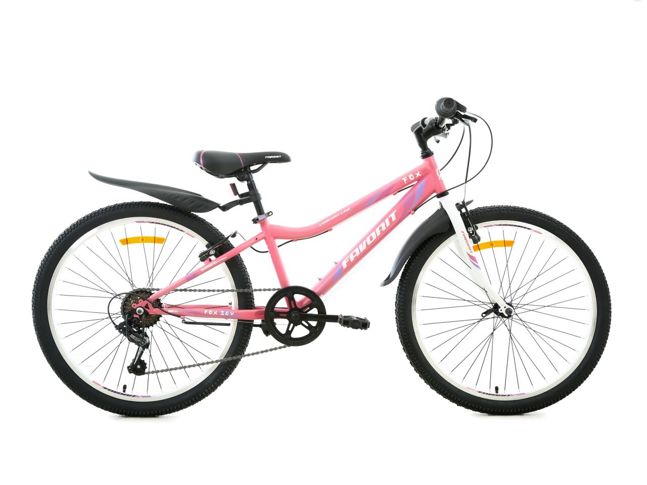 Велосипед Favorit Fox 24 V (12, розовый, 2020)