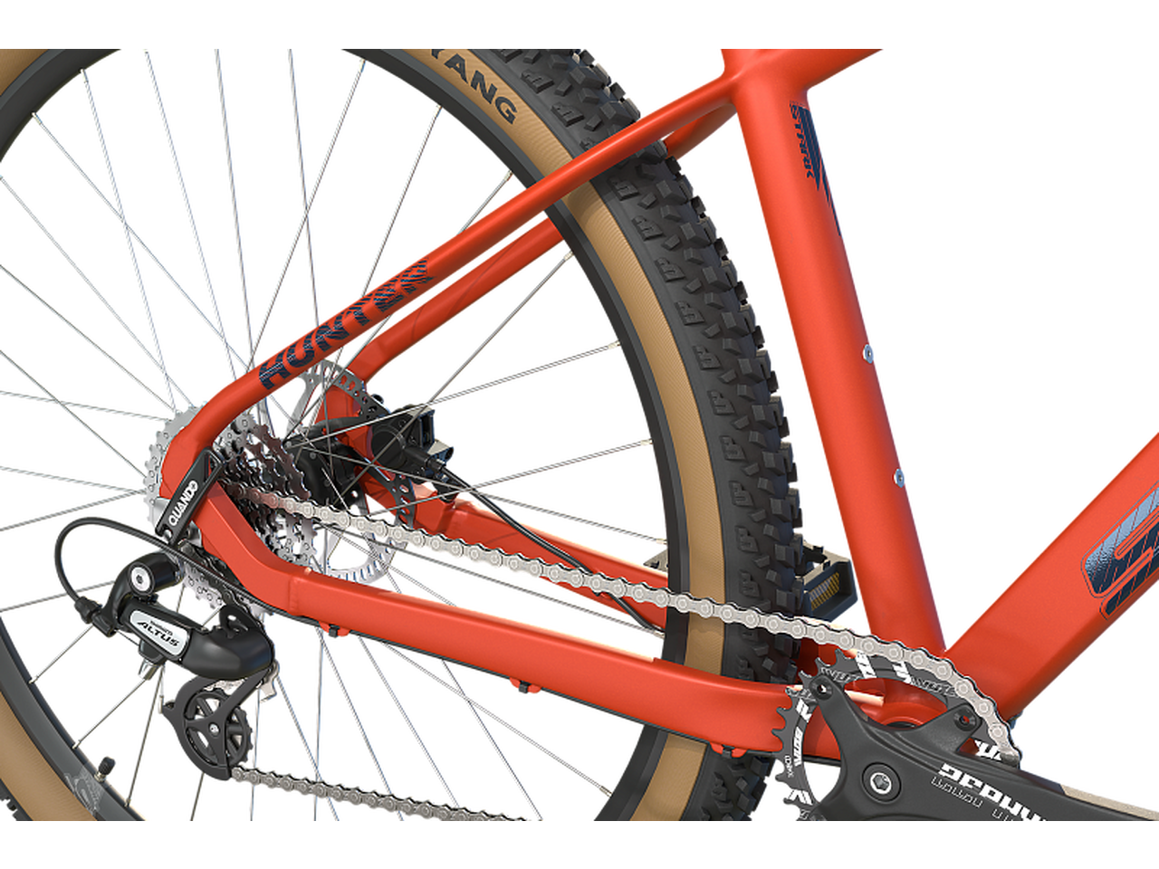 Велосипед Stark Hunter 29.2 HD (21, оранжевый матовый/грозовой) Велосипед Stark Hunter 29.2 HD (21, оранжевый матовый/грозовой)