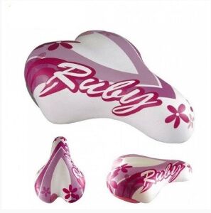 Велоседло DDK 1216 Ruby (White-Pink)