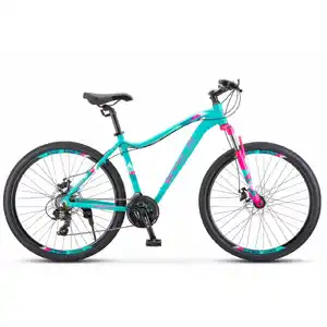 Велосипед Stels Miss 7500 MD 27.5 V010 (18, мятный, 2023)