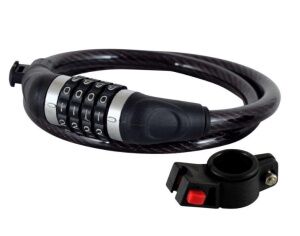 Велозамок Longus 950 мм 3550008 (черный) Велозамок Longus 950 мм 3550008 (черный)