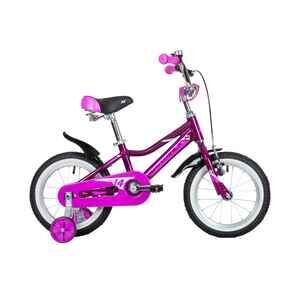 Детский велосипед Novatrack Novara 14 2022 145ANOVARA.VL22 (фиолетовый)