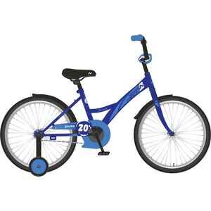 Детский велосипед Novatrack Strike 20 (синий, 2022) без приставных колес 203STRIKE.BL22
