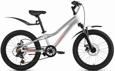 Детский велосипед Forward TWISTER CX 20 (10, серебристый, 2026)