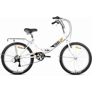 Велосипед Sitis Point 7SP 24 (12, белый/черный/бежевый, 2025)