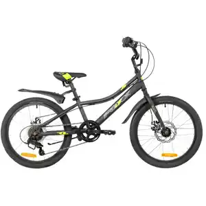 Детский велосипед Foxx Differ 20 (черный, 2026) 20SH6D.DIFFER.BK6