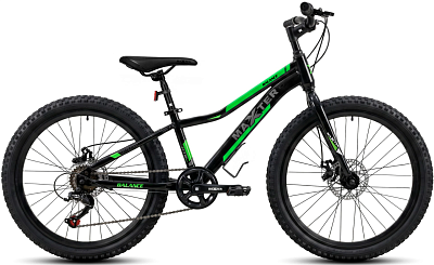 Велосипед MAXTER Balance S 24 черно-зеленый