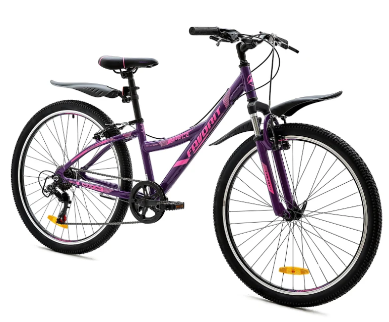 Велосипед Favorit Space 26 V (13, фиолетовый, 2020)