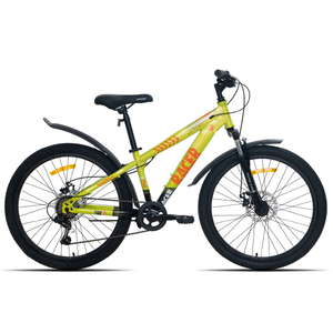 Велосипед Racer Tiger 24 (13, салатово-черный, 2026)