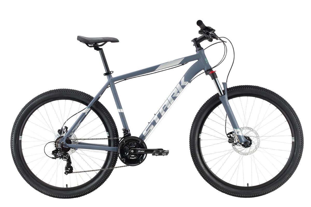 Велосипед Stark Hunter 27.2 HD (18, серый, 2021)