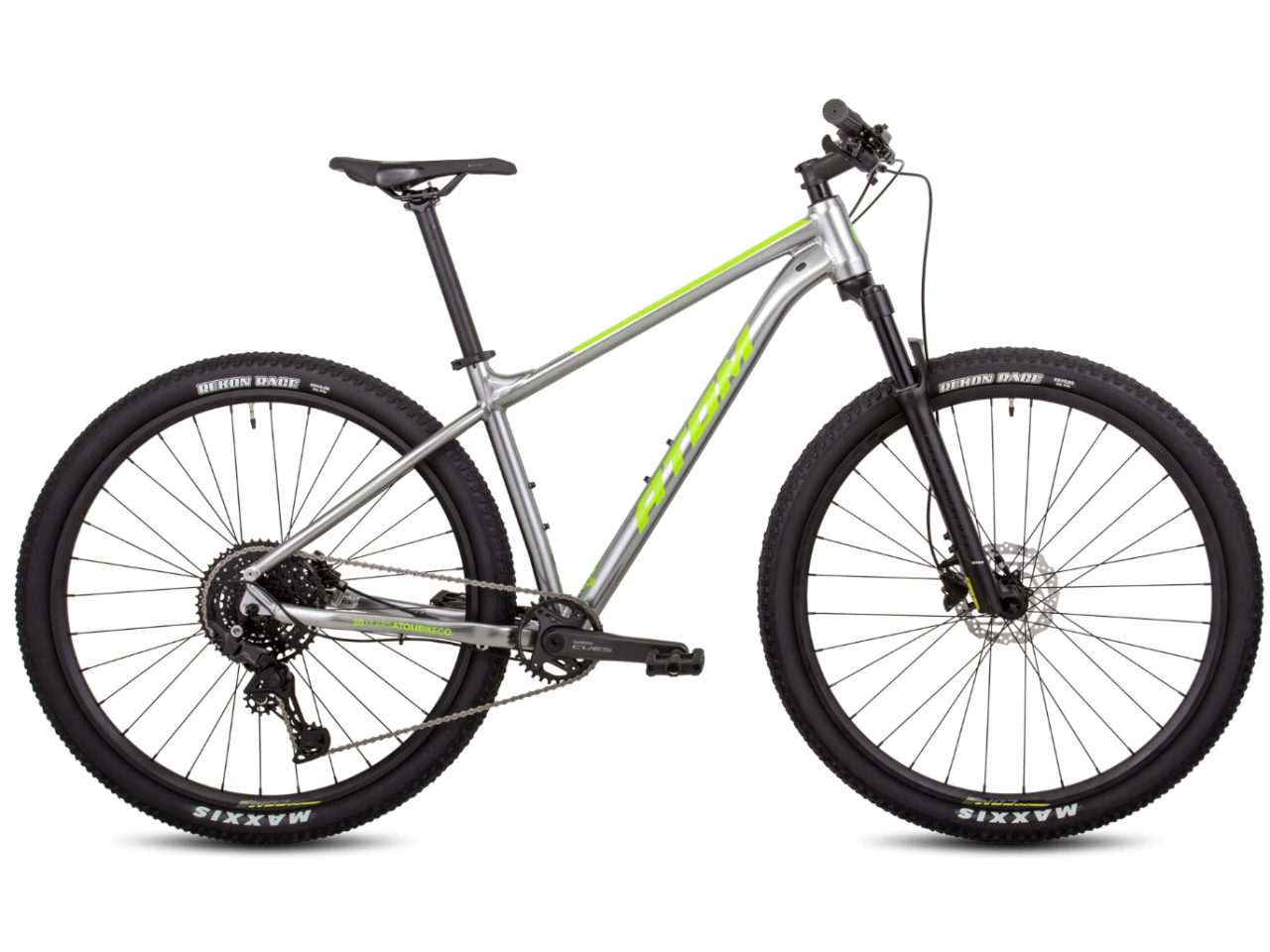 Велосипед Atom Bion Nine 150 (S(14.5), DarkSilver-Green) Велосипед Atom Bion Nine 150 (S(14.5), DarkSilver-Green)