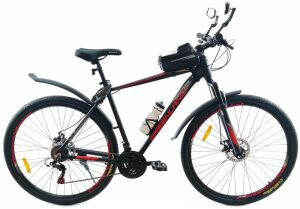 Велосипед GreenLand Scorpion PRO 29 (21, черный/красный, 2025) Велосипед GreenLand Scorpion PRO 29 (21, черный/красный, 2025)