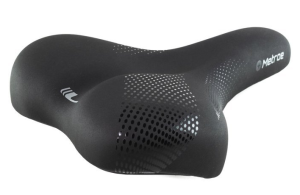 Велоседло FORCE METROE XL из пены с эффектом памяти черное 20039