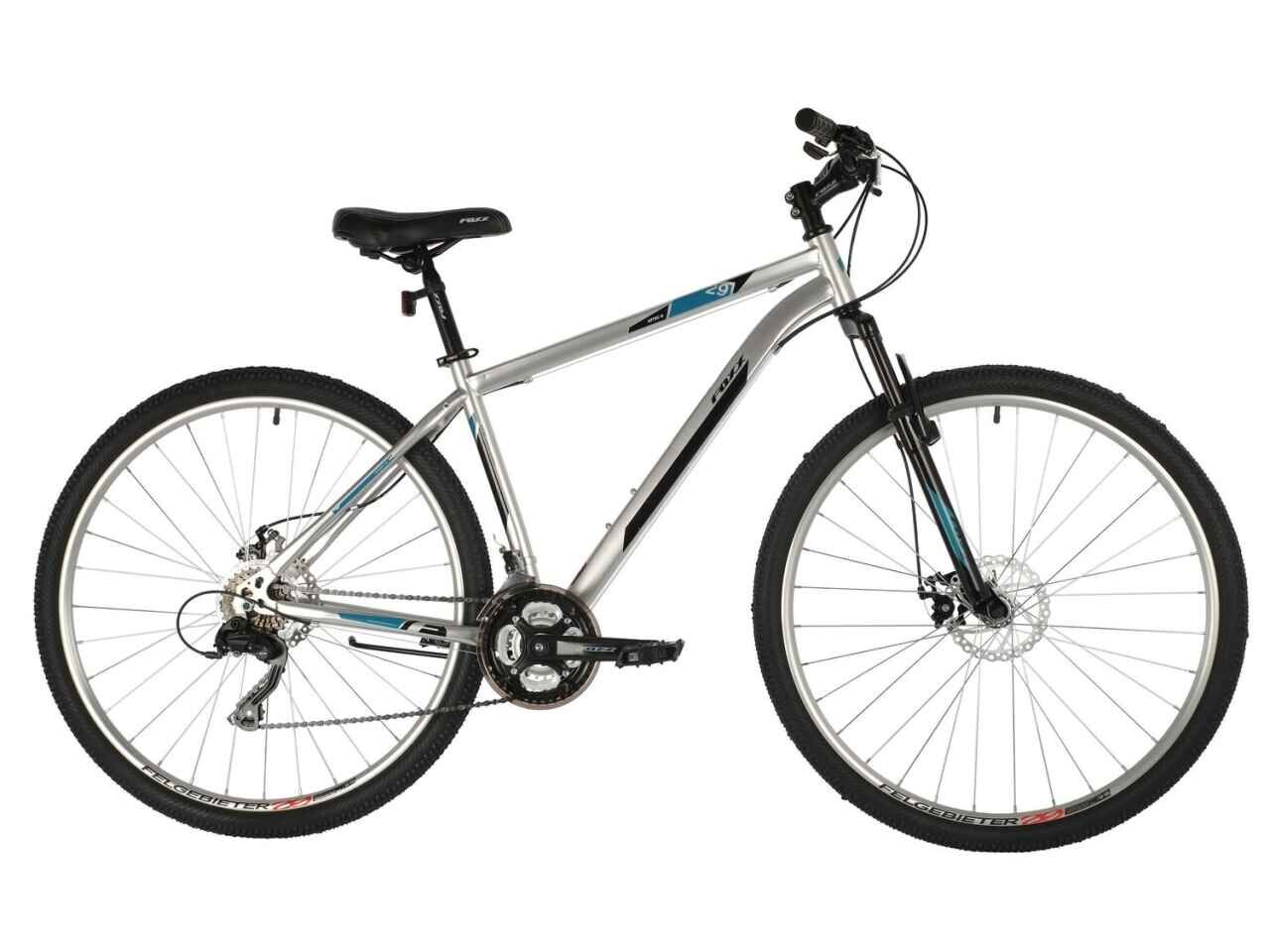 Велосипед Foxx Aztec D 29 (18, серебристый, 2021)