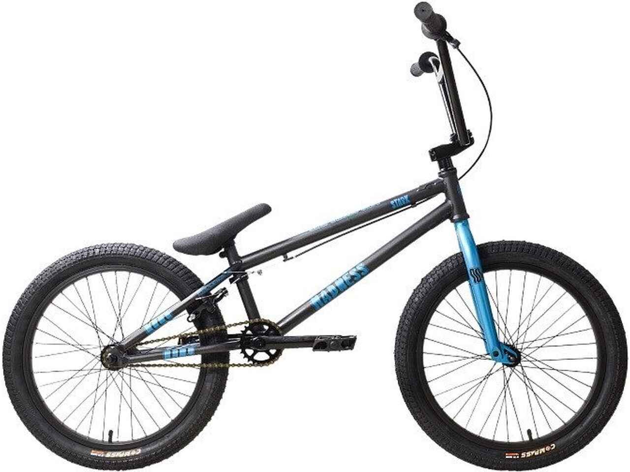 Велосипед Stark Madness BMX 4 2025 (графит матовый/синий металлик/черный) Велосипед Stark Madness BMX 4 2025 (графит матовый/синий металлик/черный)