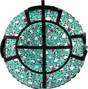 Тюбинг Hubster SnowDream Glamour S Панда 100см во8679-3 (бирюзовый) Тюбинг Hubster SnowDream Glamour S Панда 100см во8679-3 (бирюзовый)