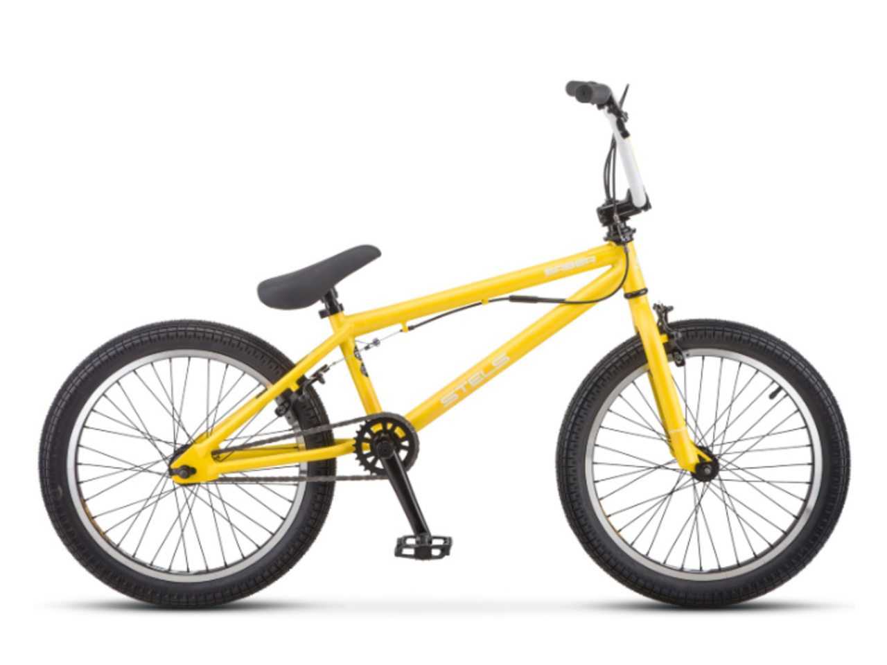 Велосипед Stels Saber 20 V010 (желтый, 2022)
