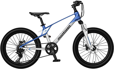 Велосипед Montasen MB10, MB10-22SB SILVER BLUE