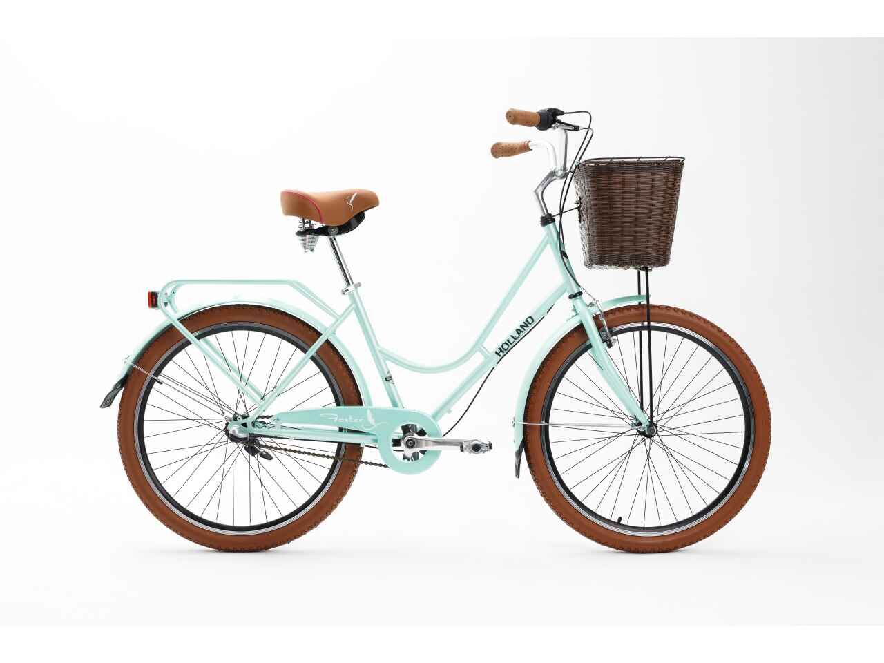 Велосипед Foxter Holland (17.5, мятный, 2023)