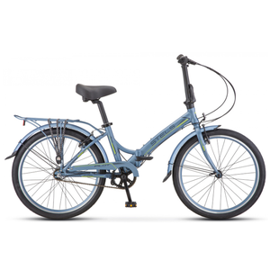 Велосипед Stels Pilot 770 24 V010 (серый/зеленый, 2020)