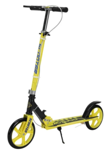 Двухколесный подростковый самокат Ricos Shine JSCM6698 (желтый) Двухколесный подростковый самокат Ricos Shine JSCM6698 (желтый)