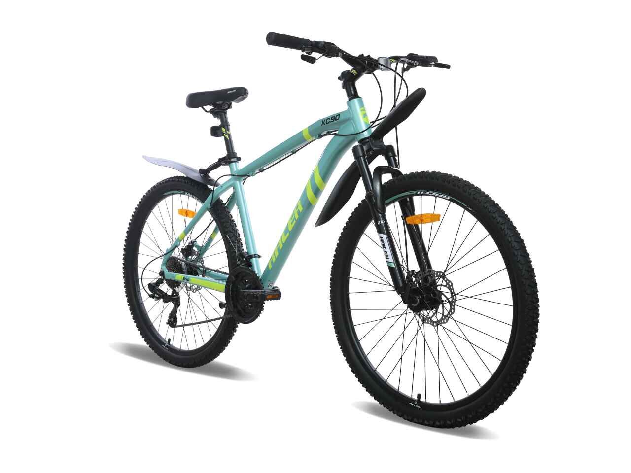 Велосипед Racer XC90 27.5 (18, светло-зеленый, 2023)