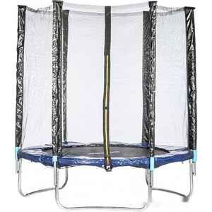 Батут Sundays Favorite 12FT (синий, с сеткой и лестницей)